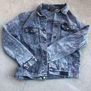 Vintage Acidwash Wrangler jean jacket